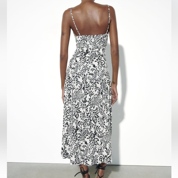 black and white zara dress size extra small - Picture 2 of 3